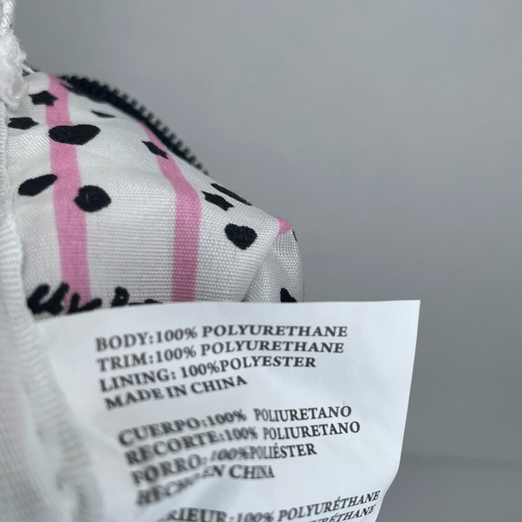 Luv Betsey Johnson Black Cat Embossed Wristlet with shoulder strap - Picture 7 of 9